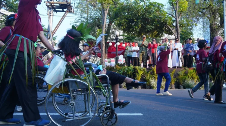 Tegaskan Kota Semarang Inklusif, Karnaval Paskah Berikan Panggung Bagi Difabel