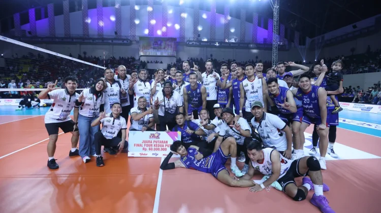 Kalahkan Bhayangkara, LavAni Juara Putaran Dua Proliga Semarang