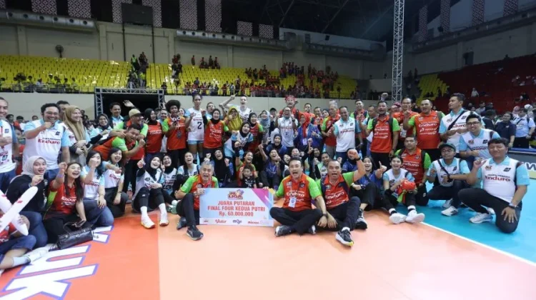 Kalahkan Phonska Plus, Jakarta Pertamina Enduro Juara Putaran Dua Proliga