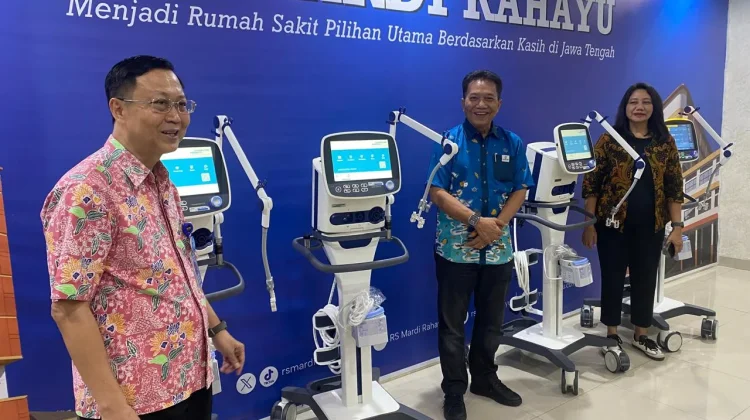 PT Djarum Salurkan 4 Ventilator di RS Mardi Rahayu Kudus