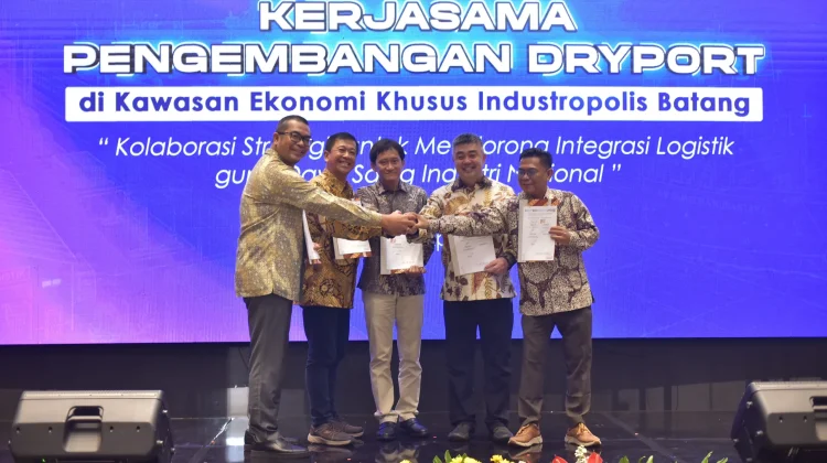 Perkuat Logistik, KEK Industropolis Batang Kembangkan Dryport Berbasis Rel