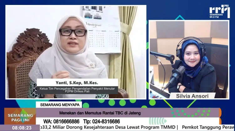 Dinkes Pati Ingatkan Masyarakat Waspada Gejala dan Putus Rantai Penularan TBC