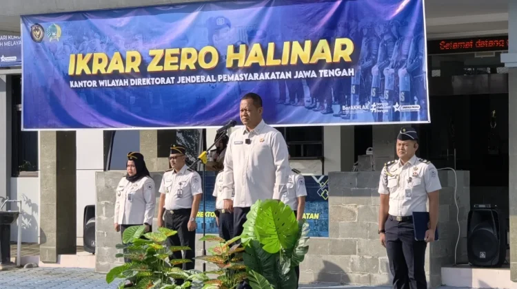Ikrar Dirjenpas Jateng Tegaskan Komitmen Zero Peredaran HP, Pungli, dan Narkoba
