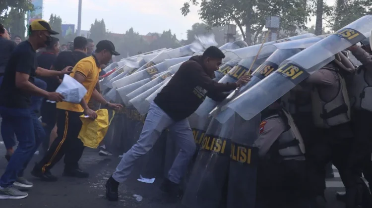 Simulasi Kontinjensi, Polres Kudus Gelar Latihan Gabungan Lintas Instansi