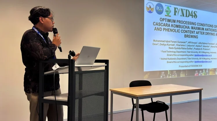 Teliti Kulit Kopi, Dosen Untidar Raih Penghargaan Internasional di Belgia