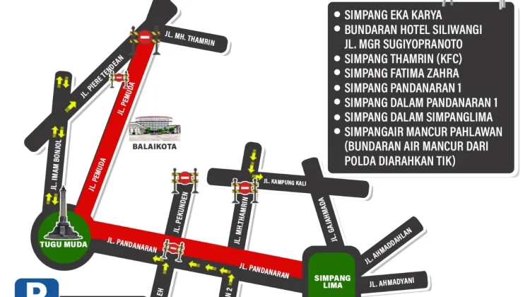 Pawai Ogoh-Ogoh Minggu Besok, Simak Rekayasa Lalu Lintas dan Kantong Parkir