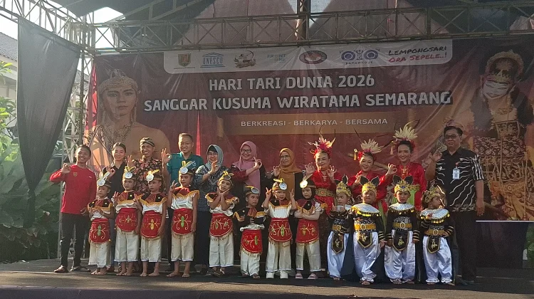 Ratusan Penari Ramaikan Hari Tari Dunia Sanggar Kusuma Wiratama 2026