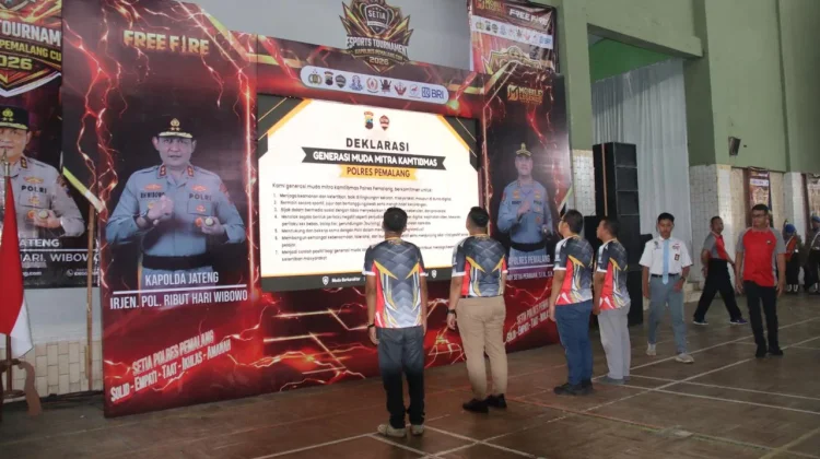 Cegah Kenakalan Remaja, Polres Pemalang Salurkan Hobi Pelajar lewat E-Sport