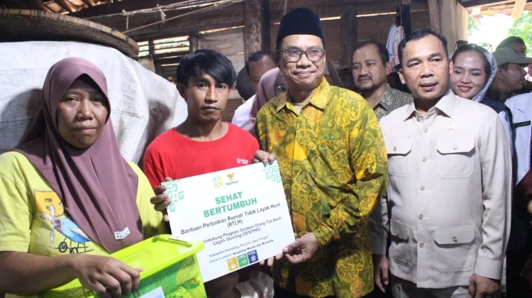 Gandeng Baznas dan Rumah Zakat, BKKBN Bedah Rumah Keluarga Risiko Stunting