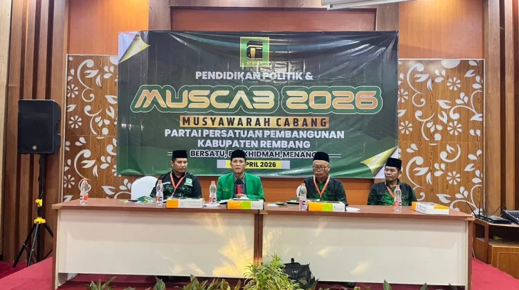PPP Rembang Tetapkan Gus Ulul Rosyad Jadi Ketua DPC, Target 15 Kursi di Pemilu 2029