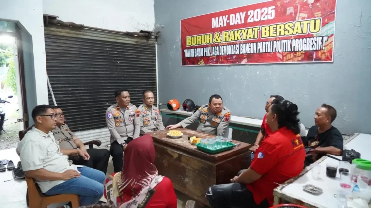 Jelang May Day 2026, Kapolrestabes Semarang Perkuat Sinergi dengan Serikat Buruh