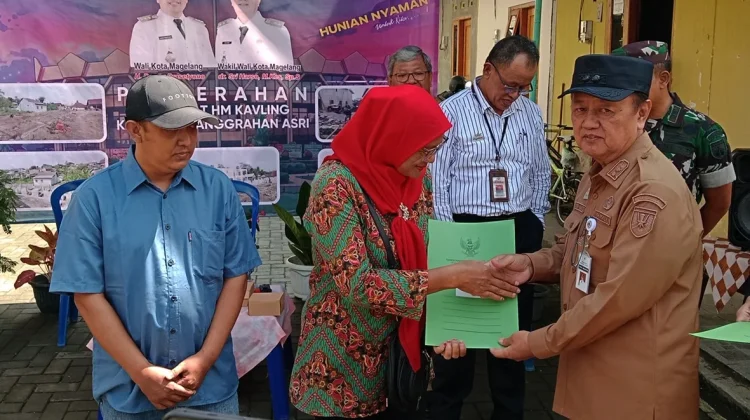 Program Ruspin Optimis di Magelang Berikan Kepastian Hunian bagi Warga