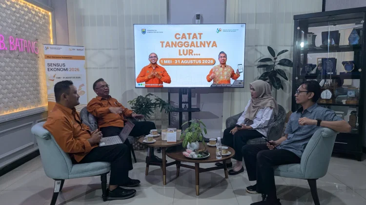 Manfaatkan Podcast, Cara Asyik BPS Batang Sosialisasikan Sensus Ekonomi
