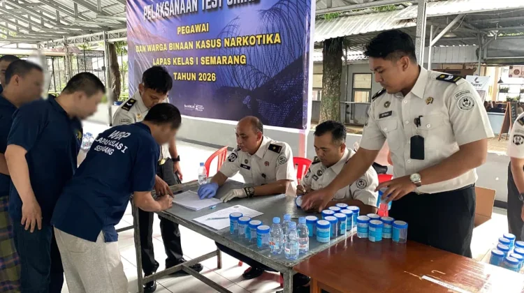 Razia Rutin Kamar Hunian, Lapas Kelas I Semarang Perketat Pencegahan Narkoba
