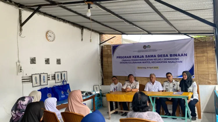 Program Desa Binaan, Lapas Semarang Perkuat Sinergi dengan Masyarakat