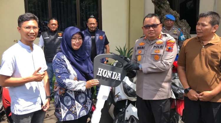 Empat Hari Hilang, Motor Warga Puspanjolo Semarang Kembali ke Pemilik