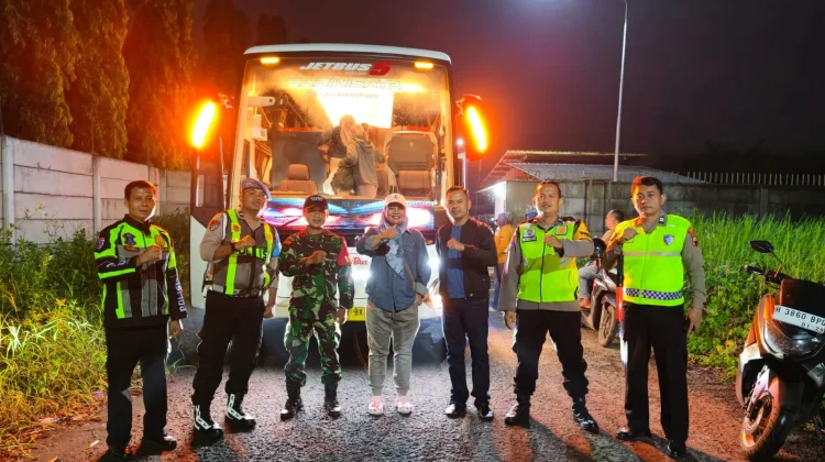 Aksi May Day 2026, Polrestabes Semarang Kawal Ratusan Buruh ke Jakarta