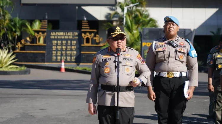 Kapolrestabes Semarang Pimpin Pengamanan Aksi May Day di Jalan Pahlawan