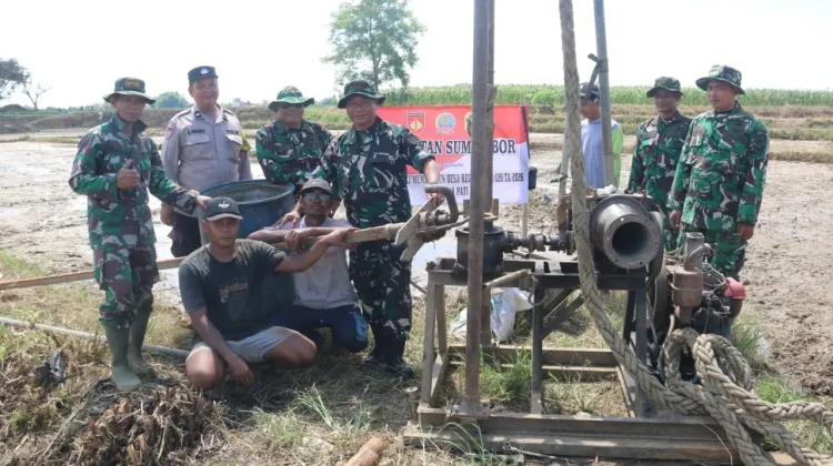 Program TMMD Buat Sumur Bor, Bantu Kesulitan Warga