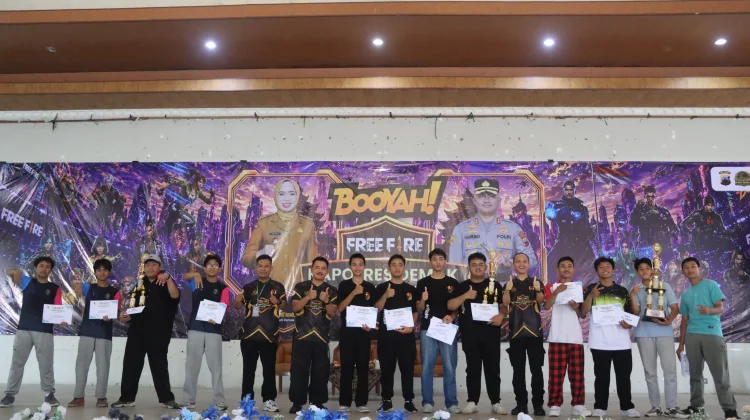 Bina Generasi Muda, Turnamen Free Fire Kapolres Demak Cup 2026 Diramaikan 162 Tim