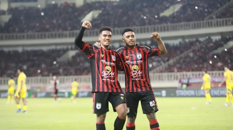 Tundukkan Persiku 2-0, Persipura Melaju ke Playoff Promosi