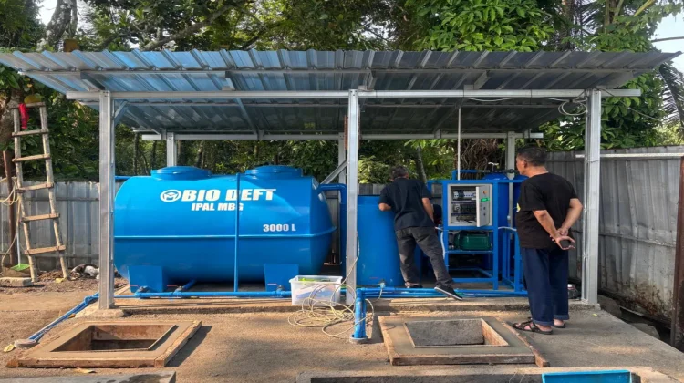 Jadi Pelopor, SPPG Sucen Purworejo Gunakan IPAL Modern untuk Olah Limbah Dapur
