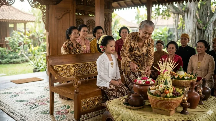 Mengenal Tata Upacara Tetesan: Simbol Kesucian Anak Perempuan Jawa