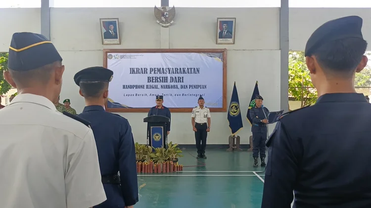 Tegaskan Komitmen, Lapas Batang Kembali Gelar Ikrar Halinar