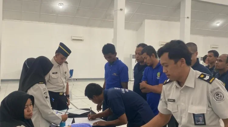 Ikrar Halinar, Lapas Semarang dan Ditjenpas Jateng Gelar Tes Urine