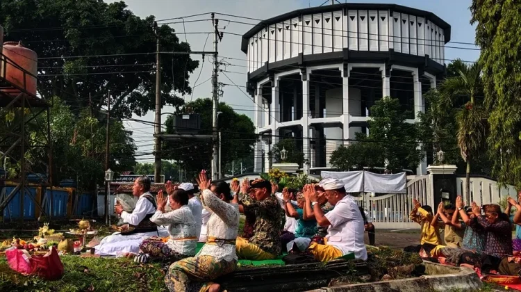 Upacara Ngruwak Pertiwi, Awali Pembangunan Pura Jagat Natha