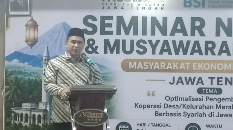 Wagub Apresiasi MES Jateng Kembangkan KMP Berbasis Ekonomi Syariah