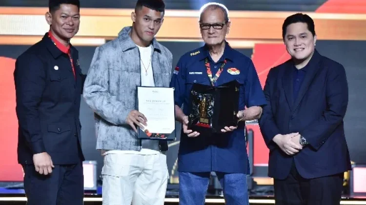 Rizki Juniansyah Raih Penghargaan The Game Changer Award NOC Indonesia