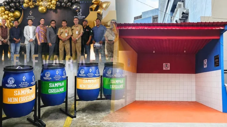 Peduli Lingkungan, Grand Edge Hotel Semarang Rayakan HUT ke-11 lewat Renovasi TPS
