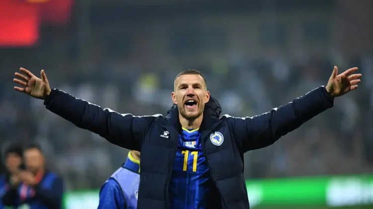 Bosnia Umumkan Skuat, Edin Dzeko Masih Jadi Andalan