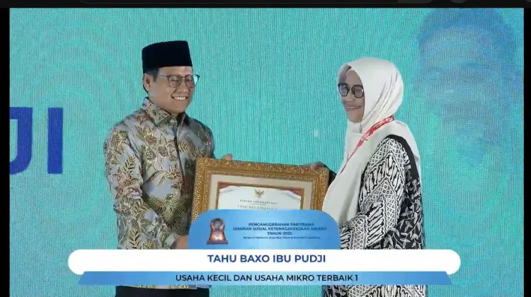 Tahu Baxo Bu Pudji Raih Paritraba Award 2025 Tingkat Nasional