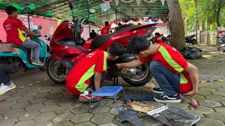Servis Motor Murah Diburu, Jimat Unnes Kembali Digelar