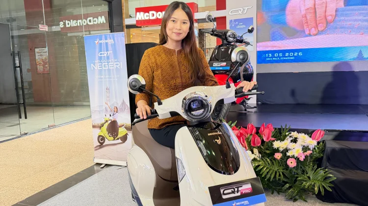 Harga Terjangkau, Indomobil eMotor Perkenalkan QT dan QT Pro di Semarang