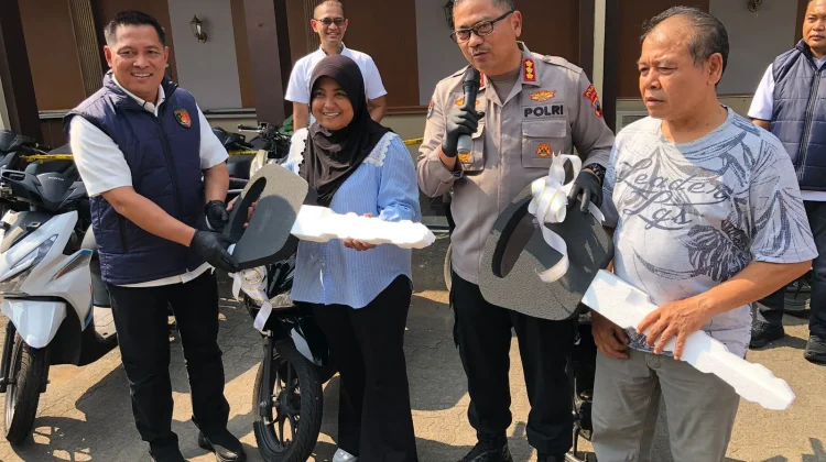 Polda Jateng Wujudkan Senyum Bahagia Korban Curanmor