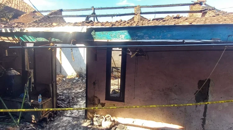 Kebakaran di Desa Getas Pejaten Kudus, Dua Penghuni Rumah Tewas