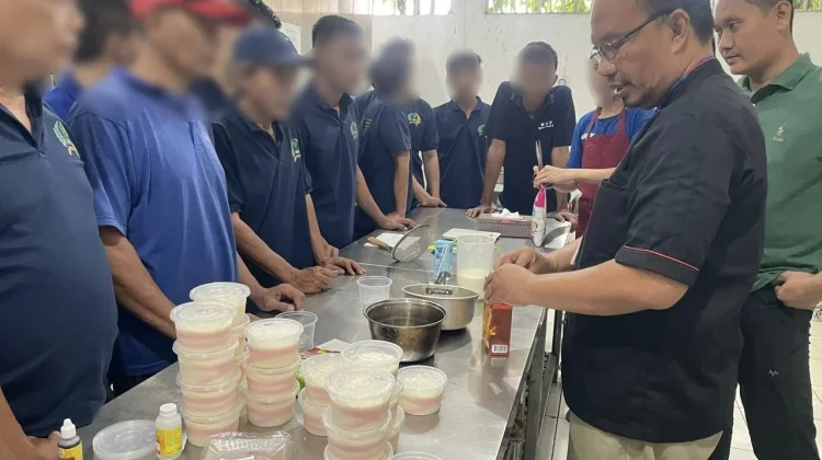 Dari Balik Jeruji, Warga Binaan Lapas Semarang Diajak Mandiri lewat Puding Hias
