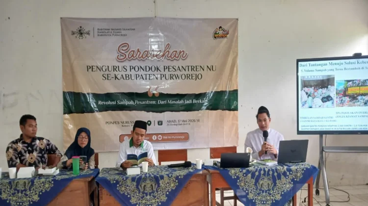 Revolusi Sampah Pesantren, RMI Purworejo Ubah 2 Ton Limbah jadi Investasi Ekonomi