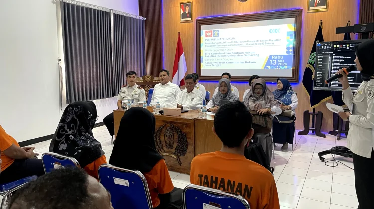 Penyuluhan Hukum USM, Beri Edukasi Warga Binaan Pemasyarakatan Lapas Batang