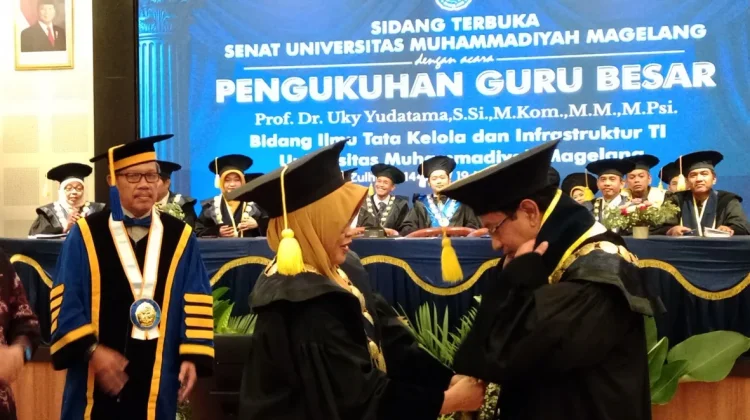 Uky Yudatama Guru Besar ke-4 Universitas Muhammadiyah Magelang