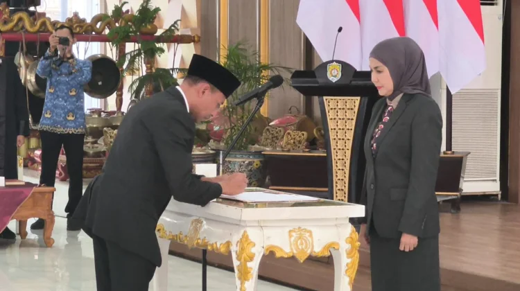 Agus Dwi Lestari Dilantik sebagai Sekda Kendal