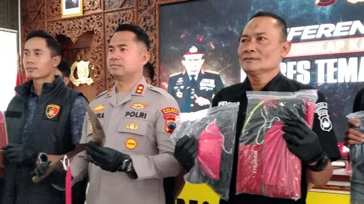 Kurang dari 10 Jam, Polisi Tangkap Pelaku Pembunuhan Istri di Temanggung