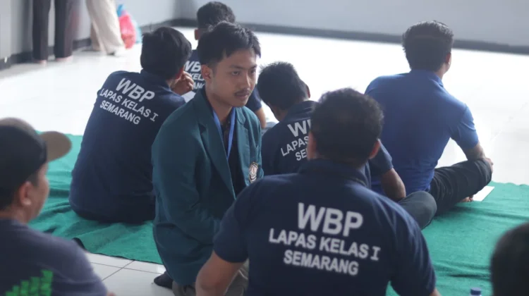 Journaling Refleksi, Mahasiswa Bantu Warga Binaan Lapas Semarang Kelola Emosi