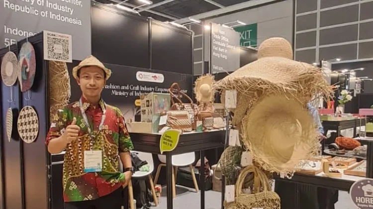 Dari Kebumen ke Hongkong, Kerajinan Serat Alam Lokal Tembus Pasar Global