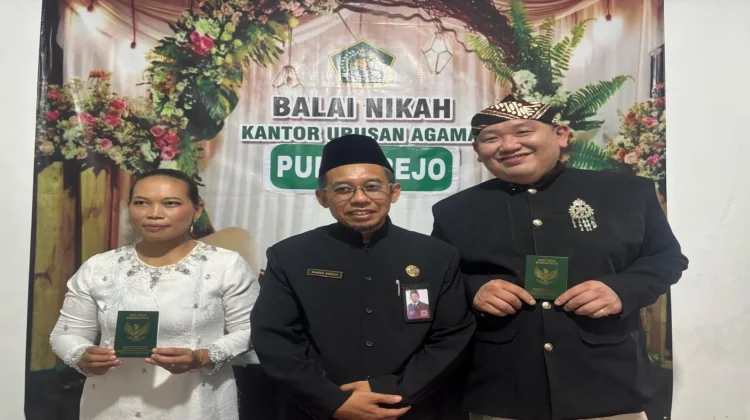 WNA Asal Tiongkok Nikahi Pujaan Hatinya Asal Purworejo dengan Bahasa Indonesia