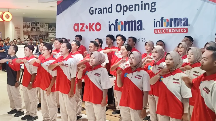 AZKO Informa Masuk Pekalongan, 90 Persen Karyawan Warga Lokal