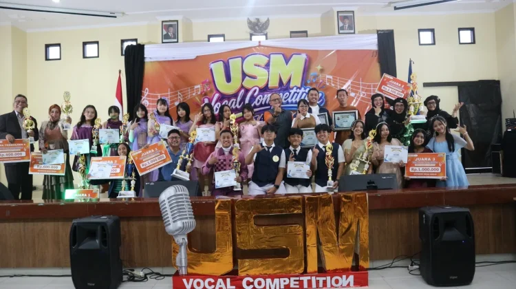 Anastasia Desti Putri Ivanka Juarai Solo Vocal USM Vocal Competition 2026